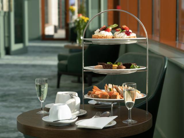 Afternoon tea at the McWilliam Park hotel